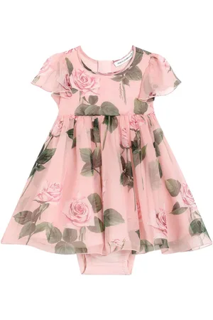 Dolce & Gabbana Rose-print dress