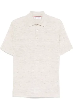 Brunello Cucinelli Fine-knit polo shirt