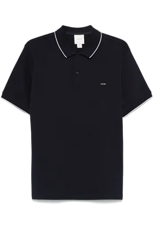 Calvin Klein Logo-patch polo shirt