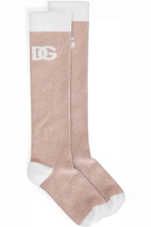 Dolce & Gabbana DG-intarsia knitted socks