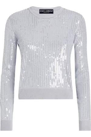 Dolce & Gabbana Sequin knitted top