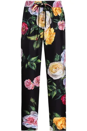 Dolce & Gabbana Floral-print trousers