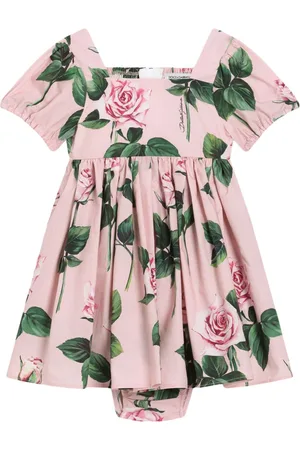 Dolce & Gabbana Rose-print dress