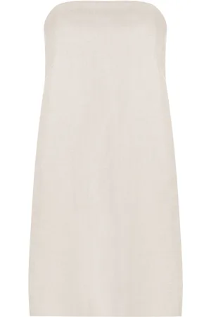 Lenny Niemeyer Strapless linen minidress