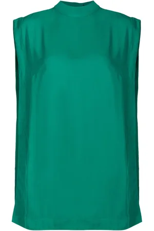 Lenny Niemeyer Mock-neck sleeveless blouse