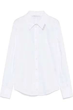 Patrizia Pepe Piercing-detail shirt