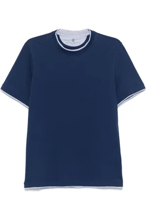 Brunello Cucinelli Layered-effect T-shirt