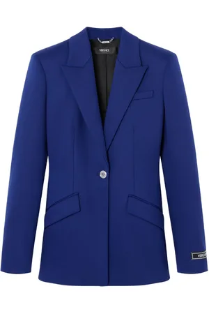VERSACE DV single-breasted blazer