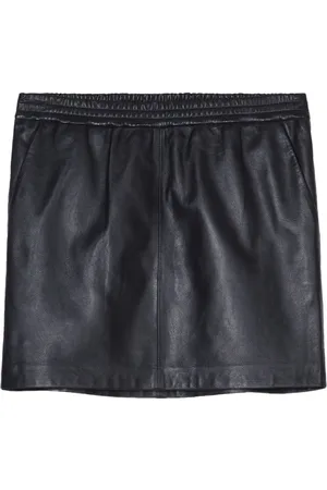 Closed Leather mini skirt