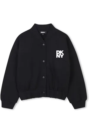 DKNY Logo-print bomber jacket