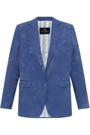 Etro Floral-jacquard blazer