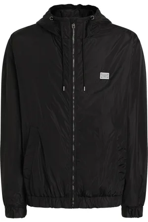 Dolce & Gabbana Logo-plaque bomber jacket
