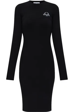 Moschino Logo-embroidered dress