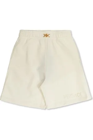 VERSACE Sangallo-emnroidered track shorts