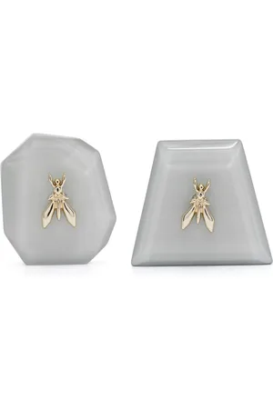 Patrizia Pepe Fly-motif clip-on earrings