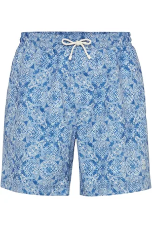Brunello Cucinelli Paisley-print swim shorts