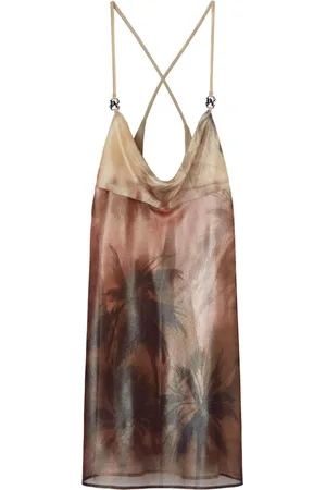 Palm Angels Sunset Palms mini dress