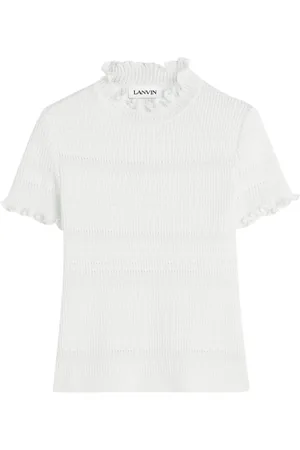 Lanvin Cotton knitted T-shirt