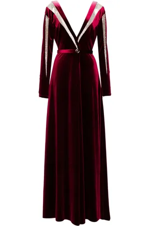 Saiid Kobeisy Velvet long dress