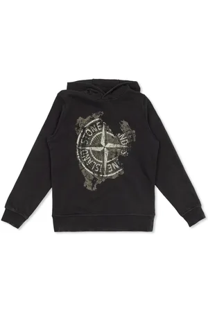 Stone Island Compass-print hoodie