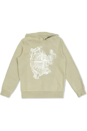Stone Island Compass-print hoodie