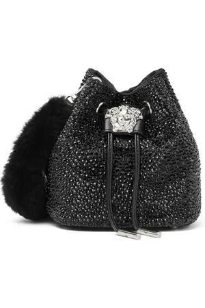 VERSACE Mini La Medusa crystal bucket bag