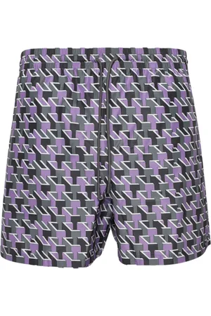 Gucci All-over print swim shorts
