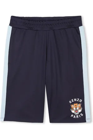 Kenzo Tiger Head-print shorts
