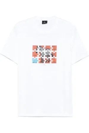 Paul Smith Zebra Jigsaw-print T-shirt