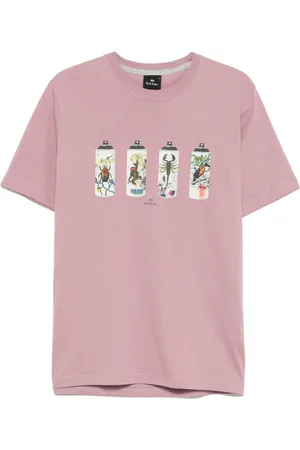 Paul Smith Spray Cans-print T-shirt