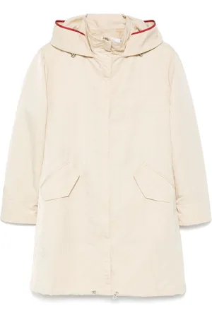Patrizia Pepe Hooded parka coat