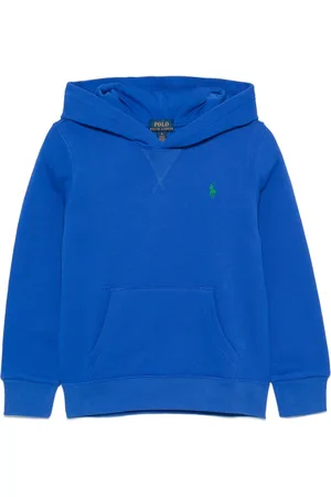 Ralph Lauren Jersey-texture hoodie