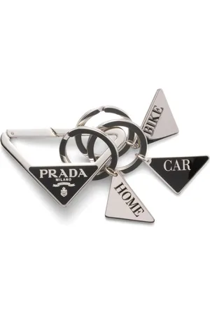 Prada Triangle keyring