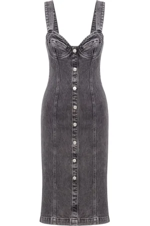 Moschino Denim midi dress