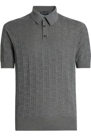 Dolce & Gabbana Logo-jacquard polo shirt