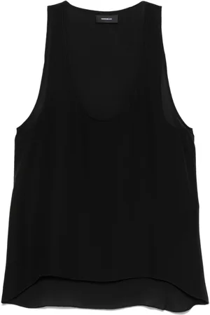 WARDROBE.NYC Silk tank top