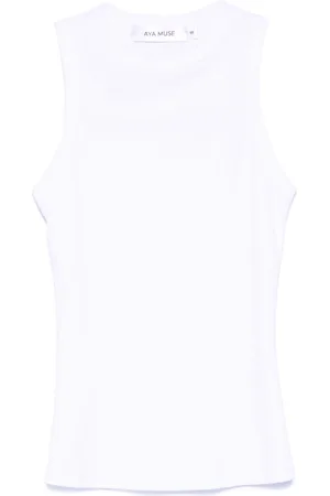AYA MUSE Ribbed tank top