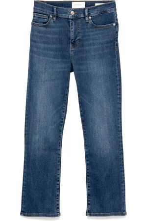 Frame Le high straight jeans