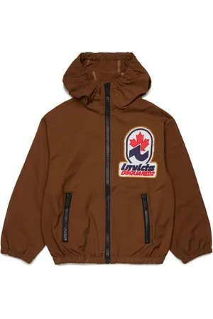 Dsquared2 Logo-patch raincoat