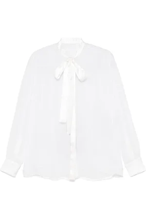 Dolce & Gabbana Chiffon pussy-bow shirt
