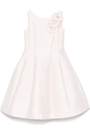 MONNALISA Floral-appliqu?? dress
