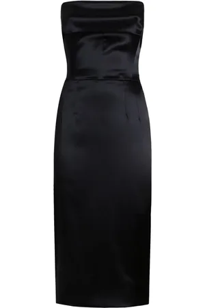 Dolce & Gabbana Satin-finish midi dress