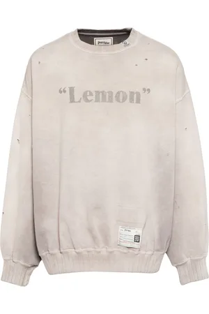 Maison Mihara Yasuhiro X Peace And After Lemon sweatshirt