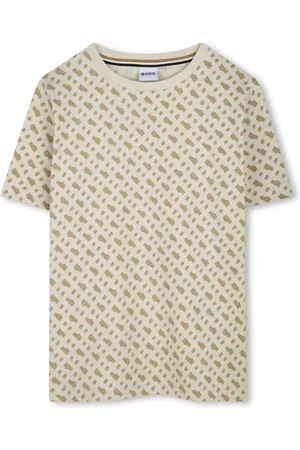 HUGO BOSS Logo-print cotton T-shirt