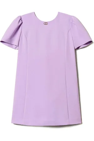 Twin-Set Logo-plaque dress