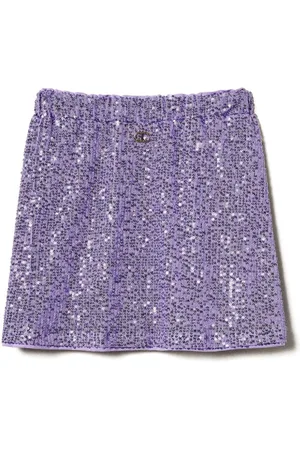 Twin-Set Sequinned miniskirt