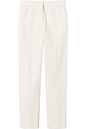Twin-Set Straight-leg gabardine trousers