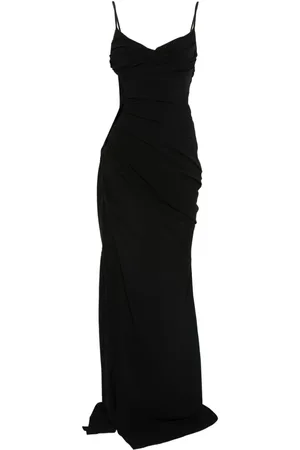 MUGLER Illusion cut-out gown