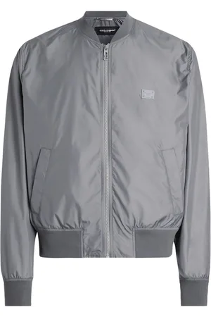 Dolce & Gabbana Logo-plaque bomber jacket