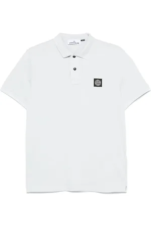 Stone Island Compass-patch polo shirt